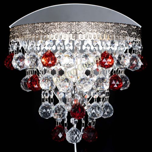 Бра Токката пирамида шар 30 красная в Кирове Гусь Хрустальный