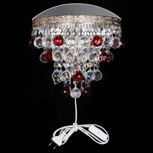 Бра Токката пирамида шар 30 красная в Кирове Гусь Хрустальный