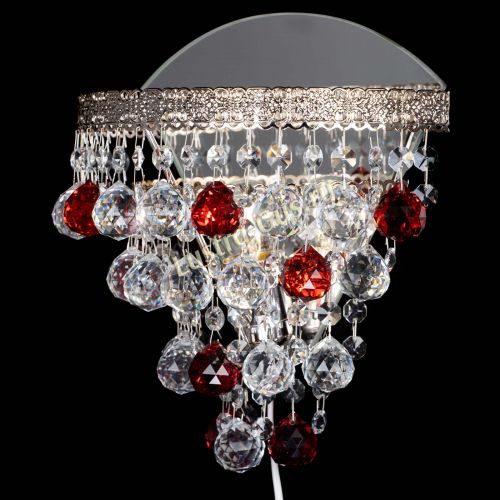 Бра Токката пирамида шар 30 красная в Кирове Гусь Хрустальный