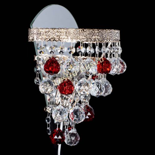 Бра Токката пирамида шар 30 красная в Кирове Гусь Хрустальный