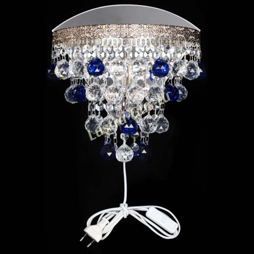 Бра Токката пирамида шар 30 синяя в Кирове Гусь Хрустальный