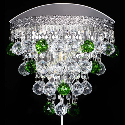 Бра Токката пирамида шар 30 зеленая в Кирове Гусь Хрустальный