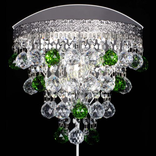 Бра Токката пирамида шар 30 зеленая в Кирове Гусь Хрустальный