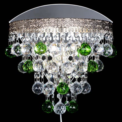 Бра Токката пирамида шар 30 зеленая в Кирове Гусь Хрустальный