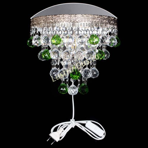 Бра Токката пирамида шар 30 зеленая в Кирове Гусь Хрустальный