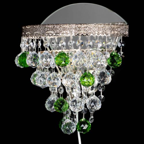 Бра Токката пирамида шар 30 зеленая в Кирове Гусь Хрустальный