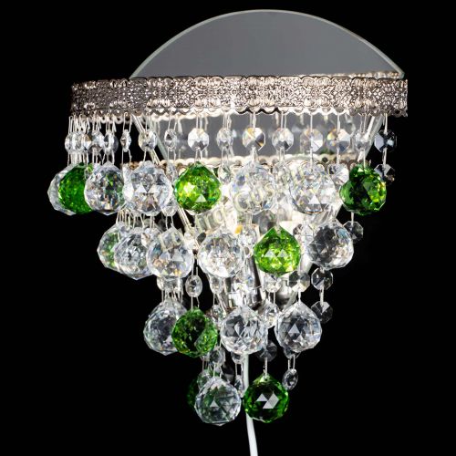 Бра Токката пирамида шар 30 зеленая в Кирове Гусь Хрустальный