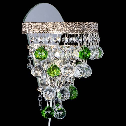 Бра Токката пирамида шар 30 зеленая в Кирове Гусь Хрустальный
