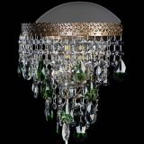 Бра Токката пирамида журавлик под бронзу зеленая в Кирове