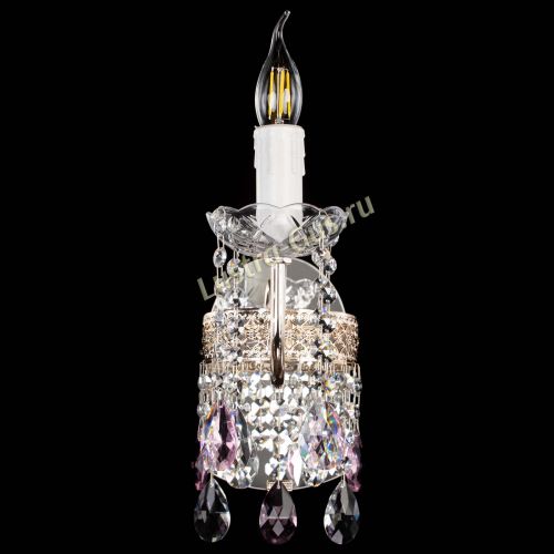 Бра Венеция №1 мини розовая в Кирове Гусь Хрустальный