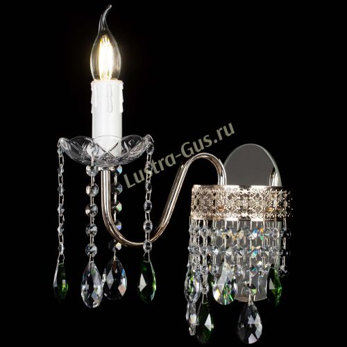 Бра Венеция №1 мини зеленая в Кирове Гусь Хрустальный