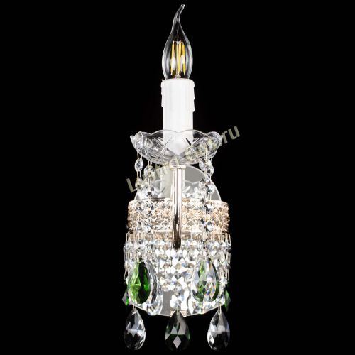 Бра Венеция №1 мини зеленая в Кирове Гусь Хрустальный