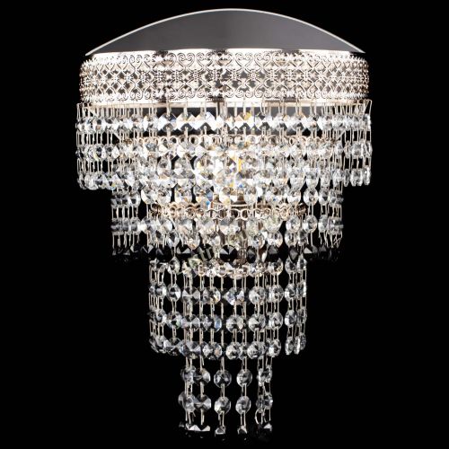 Бра Венеция Капель оптикон черная в Кирове Гусь Хрустальный