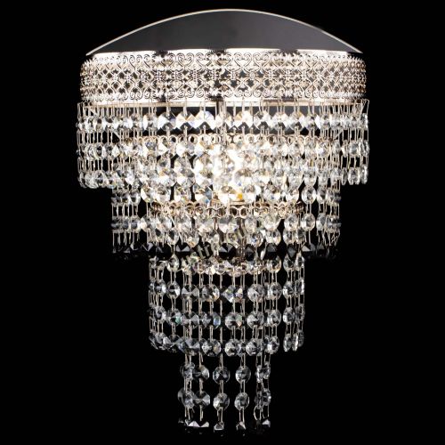 Бра Венеция Капель оптикон черная в Кирове Гусь Хрустальный