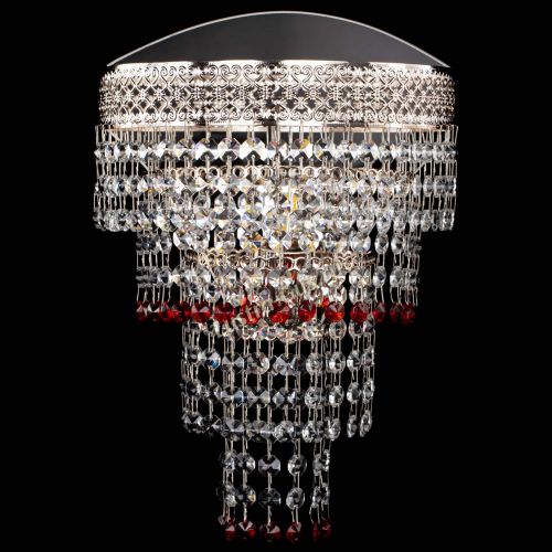Бра Венеция Капель оптикон красная в Кирове Гусь Хрустальный