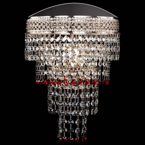 Бра Венеция Капель оптикон красная в Кирове Гусь Хрустальный
