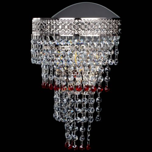 Бра Венеция Капель оптикон красная в Кирове Гусь Хрустальный