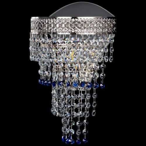 Бра Венеция Капель оптикон синяя в Кирове Гусь Хрустальный