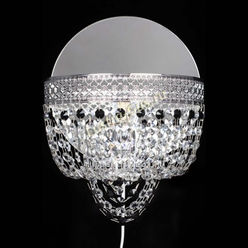 Бра Венеция оптикон черная в Кирове Гусь Хрустальный