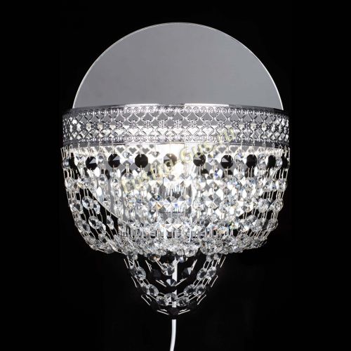 Бра Венеция оптикон черная в Кирове Гусь Хрустальный