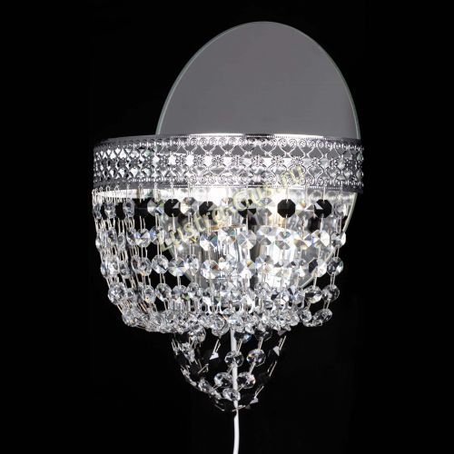 Бра Венеция оптикон черная в Кирове Гусь Хрустальный