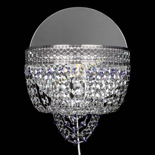 Бра Венеция оптикон фиолетовая в Кирове Гусь Хрустальный