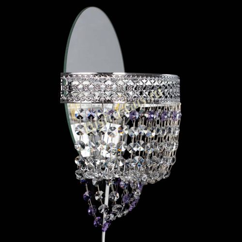 Бра Венеция оптикон фиолетовая в Кирове Гусь Хрустальный