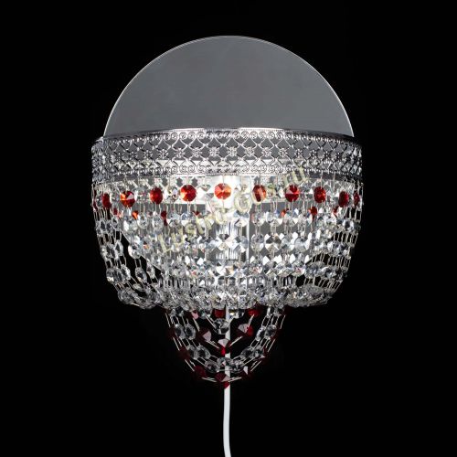 Бра Венеция оптикон красная в Кирове Гусь Хрустальный