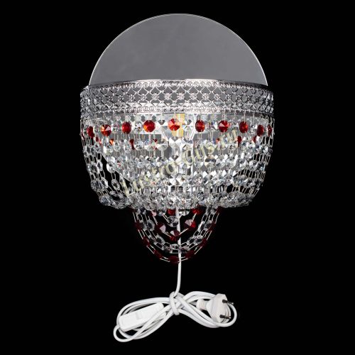 Бра Венеция оптикон красная в Кирове Гусь Хрустальный