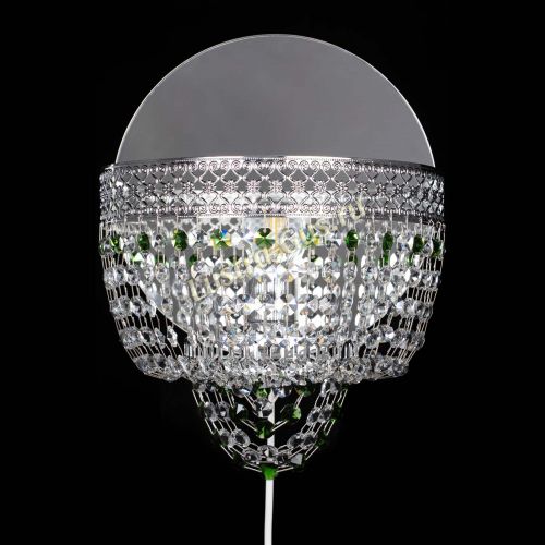 Бра Венеция оптикон зеленая в Кирове Гусь Хрустальный