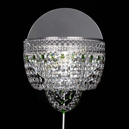 Бра Венеция оптикон зеленая в Кирове Гусь Хрустальный