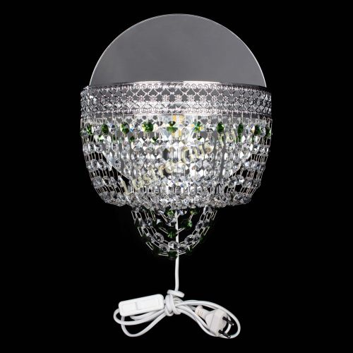 Бра Венеция оптикон зеленая в Кирове Гусь Хрустальный