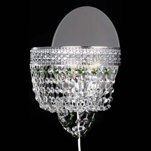 Бра Венеция оптикон зеленая в Кирове Гусь Хрустальный