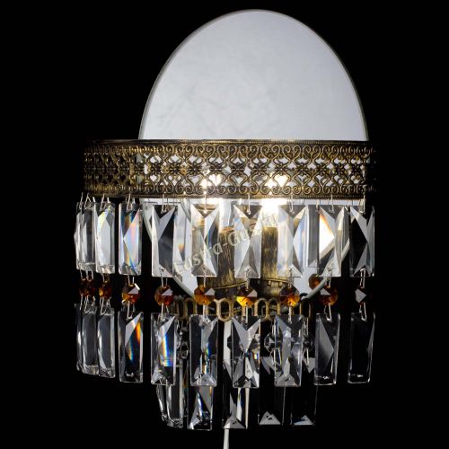 Бра Венеция Пластинка под бронзу Чайная в Кирове Гусь Хрустальный