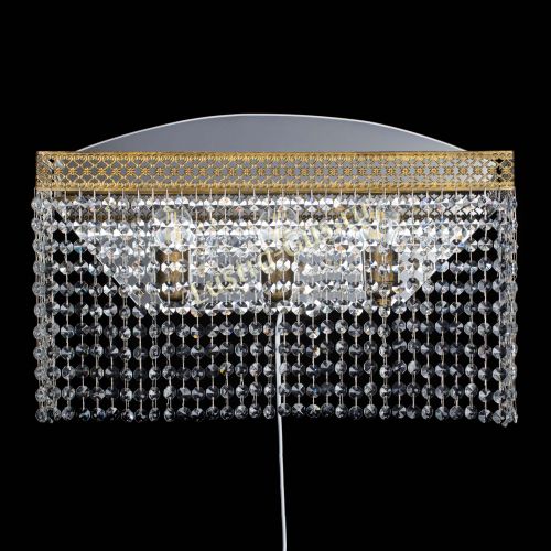 Бра Венеция Прямоугольник оптикон под бронзу в Кирове Гусь Хрустальный