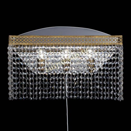 Бра Венеция Прямоугольник оптикон под бронзу в Кирове Гусь Хрустальный