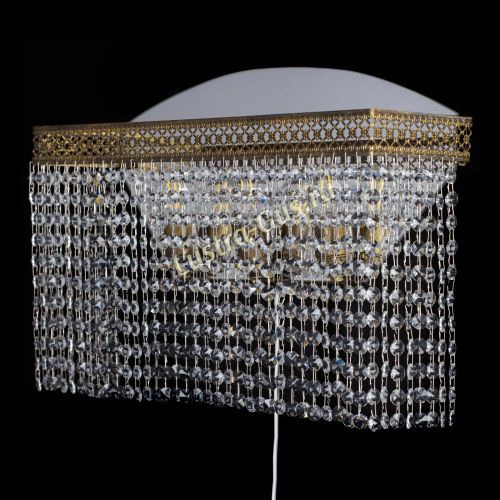 Бра Венеция Прямоугольник оптикон под бронзу в Кирове Гусь Хрустальный