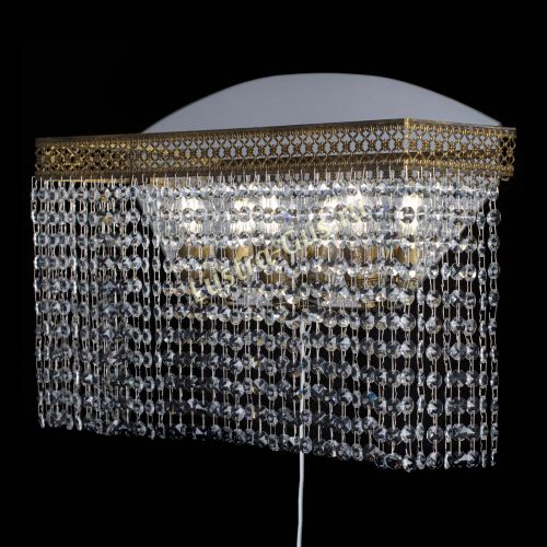 Бра Венеция Прямоугольник оптикон под бронзу в Кирове Гусь Хрустальный