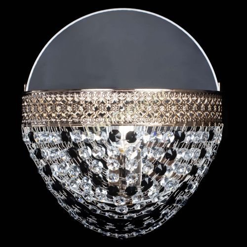 Бра Венеция Сетка черная в Кирове Гусь Хрустальный