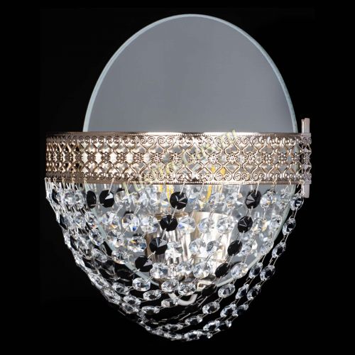 Бра Венеция Сетка черная в Кирове Гусь Хрустальный