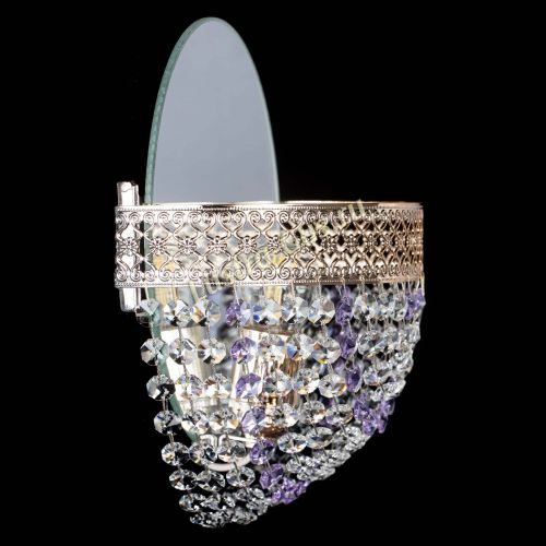 Бра Венеция Сетка фиолетовая в Кирове Гусь Хрустальный