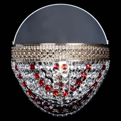 Бра Венеция Сетка красная в Кирове Гусь Хрустальный