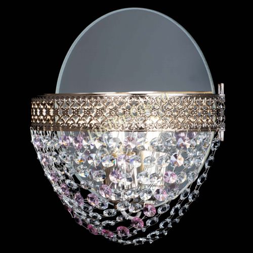 Бра Венеция Сетка розовая в Кирове Гусь Хрустальный