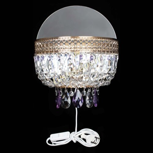 Бра Венеция фиолетовая в Кирове Гусь Хрустальный