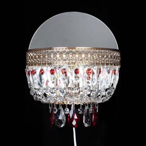 Бра Венеция красная в Кирове Гусь Хрустальный