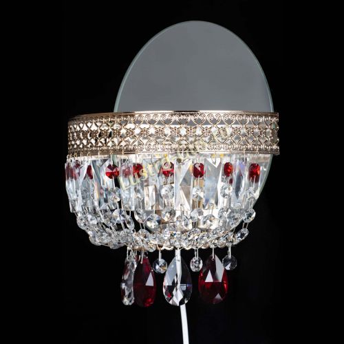 Бра Венеция красная в Кирове Гусь Хрустальный