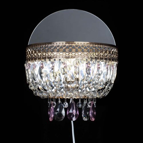 Бра Венеция розовая в Кирове Гусь Хрустальный