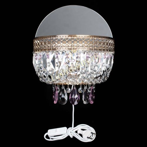 Бра Венеция розовая в Кирове Гусь Хрустальный