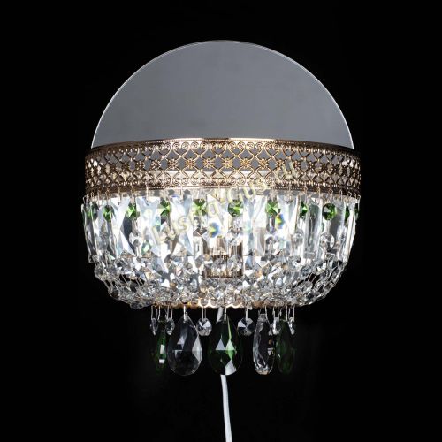 Бра Венеция зеленая в Кирове Гусь Хрустальный