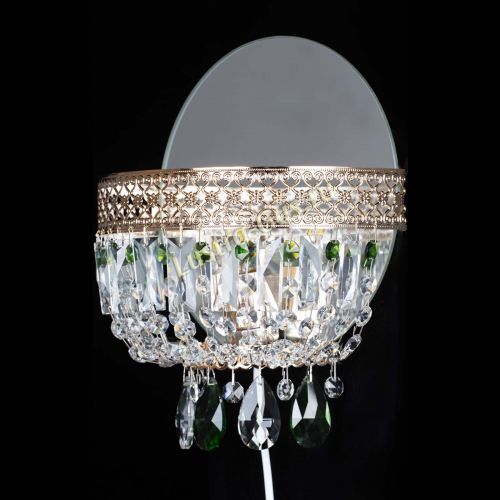 Бра Венеция зеленая в Кирове Гусь Хрустальный